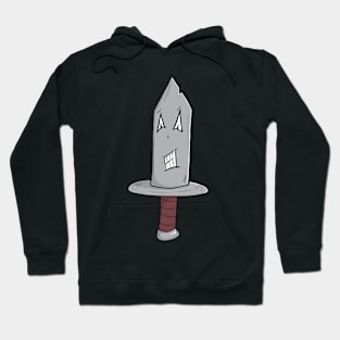 Knife Cartoon Style “Knifey MC Kniferson” Hoodie